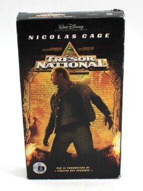 Trésor Nationale/ National Treasure (VHS)(French) Tested